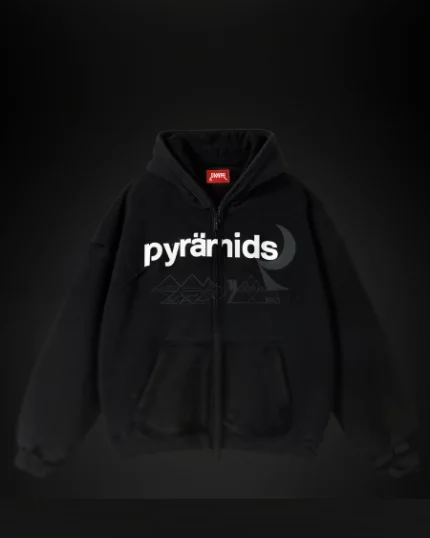 Pyramids Black Hoodie