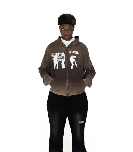 Rockstar Brown Hoodie