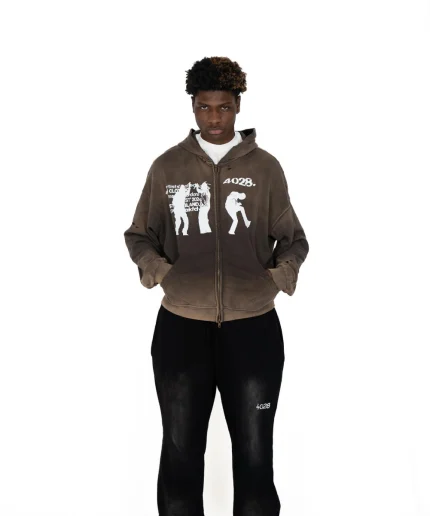 Rockstar Brown Hoodie