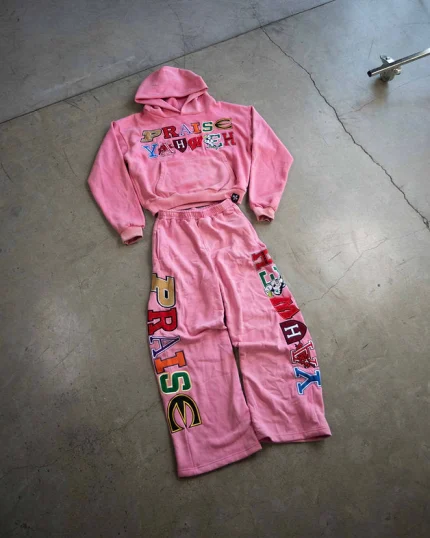 ‘Praise Yahweh’ College Hoodie4